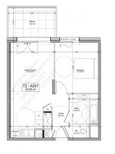 For rent Bossey 2 rooms 43 m2 Haute savoie (74160) photo 0