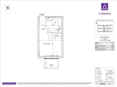 For rent Mulhouse 1 room 25 m2 Haut rhin (68200) photo 1