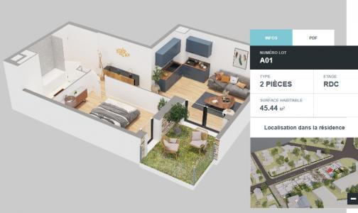 Annonce Location 2 pi�ces Appartement Meaux 77