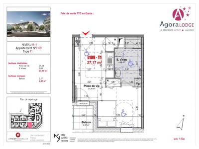 Louer Appartement 27 m2 Limoges