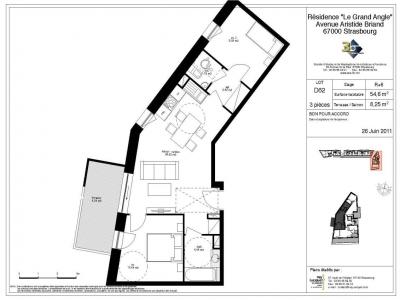 Louer Appartement 54 m2 Strasbourg