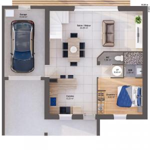 Acheter Maison Andel 187153 euros