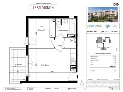 Annonce Location 2 pi�ces Appartement Perpignan 66