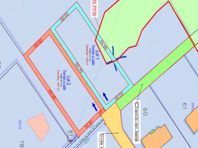 Acheter Terrain 1018 m2 Vaux-sur-eure