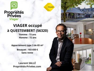 For sale Questembert 3 rooms 65 m2 Morbihan (56230) photo 0