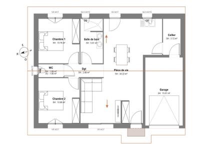 Acheter Maison 70 m2 Grenade-sur-l'adour
