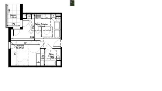 For rent Vernaison 2 rooms 37 m2 Rhone (69390) photo 0