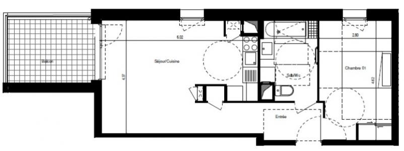 Annonce Location 2 pi�ces Appartement Grenoble 38
