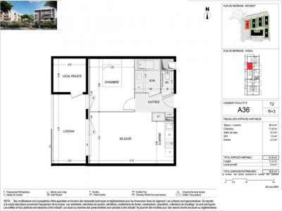Louer Appartement 41 m2 Agde