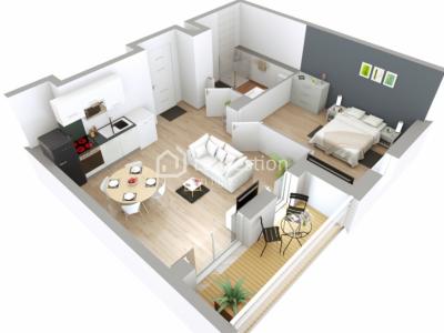 Louer Appartement 43 m2 Villeneuve-le-roi