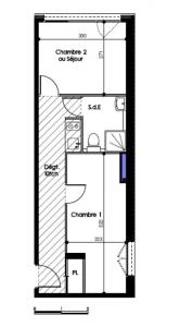 For rent Montpellier 1 room 26 m2 Herault (34090) photo 0