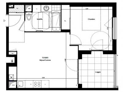 Annonce Location 2 pi�ces Appartement Chambery 73