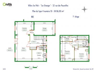 Annonce Location 4 pi�ces Maison Villers-les-pots 21