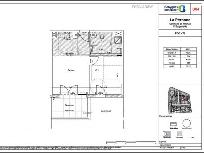 Annonce Location 2 pi�ces Appartement Miramas 13