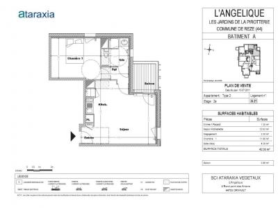 Louer Appartement Reze 550 euros