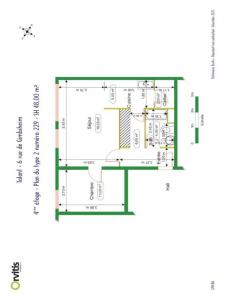 For rent Talant 2 rooms 48 m2 Cote d'or (21240) photo 4
