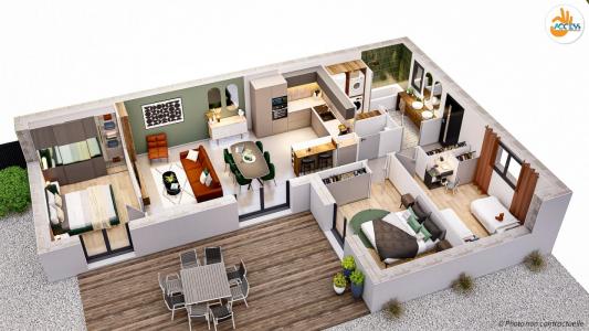 For sale Guidel 5 rooms 80 m2 Morbihan (56520) photo 2
