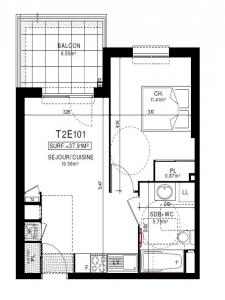 Annonce Location 2 pi�ces Appartement Clermont-ferrand 63