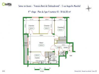 For rent Semur-en-auxois 4 rooms 66 m2 Cote d'or (21140) photo 0