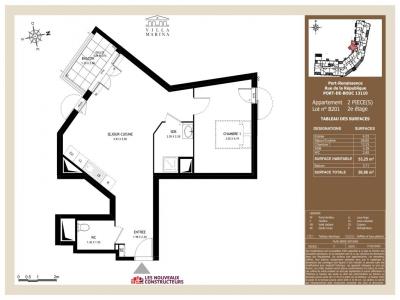 Louer Appartement 53 m2 Port-de-bouc