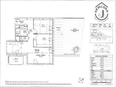 Annonce Location 3 pi�ces Appartement Arbresle 69