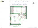 Location Appartement Semur-en-auxois  3 pieces 63 m2