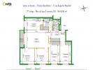 Location Appartement Semur-en-auxois  5 pieces 68 m2