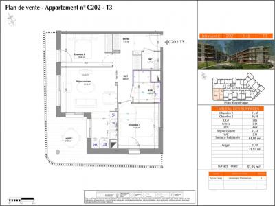 Annonce Location 3 pi�ces Appartement Hendaye 64