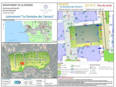 Acheter Terrain Hourtin 173000 euros
