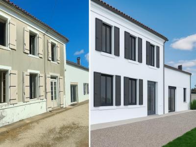 For sale Saint-saturnin-du-bois 8 rooms 125 m2 Charente maritime (17700) photo 1