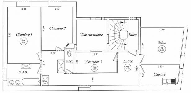 For sale Saint-cloud 4 rooms 79 m2 Hauts de Seine (92210) photo 3