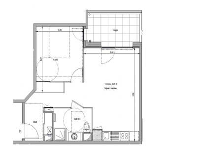 Annonce Location 2 pi�ces Appartement Saint-fons 69