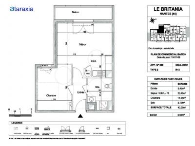 Louer Appartement 40 m2 Nantes