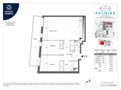 Louer Appartement 63 m2 Sorinieres