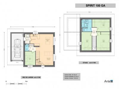 Acheter Maison 100 m2 Pers-jussy
