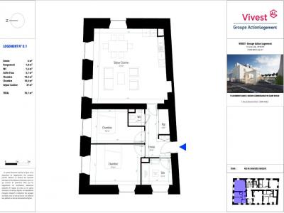 Annonce Location 3 pi�ces Appartement Saint-avold 57