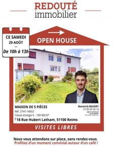 For sale Reims 5 rooms 78 m2 Marne (51100) photo 0