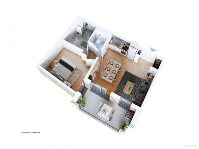 For rent Avrille 2 rooms 45 m2 Maine et loire (49240) photo 0