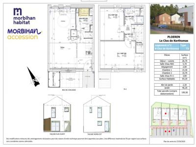 For sale Ploeren 64 m2 Morbihan (56880) photo 1
