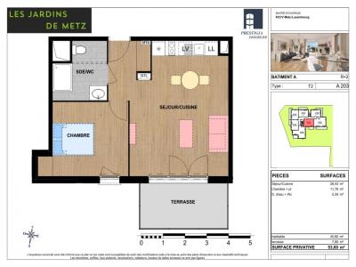 Louer Appartement 45 m2 Metz