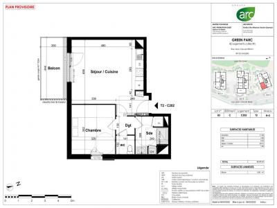 For rent Angers 2 rooms 47 m2 Maine et loire (49100) photo 1