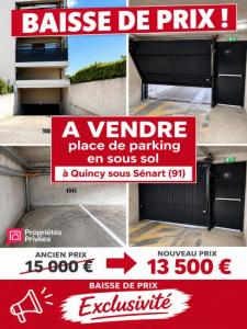 Acheter Parking Quincy-sous-senart Essonne