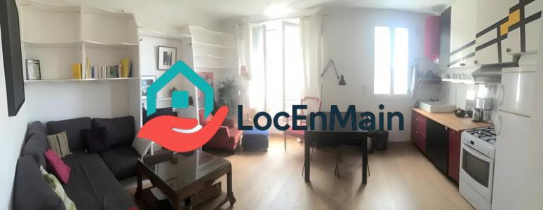 For rent Paris-18eme-arrondissement 2 rooms 35 m2 Paris (75018) photo 0
