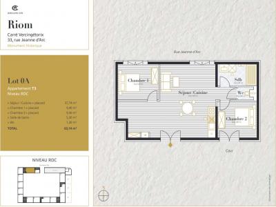 Louer Appartement Riom 762 euros