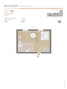 Louer Appartement 33 m2 Mulhouse