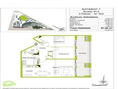 Annonce Location 3 pi�ces Appartement Bordeaux 33