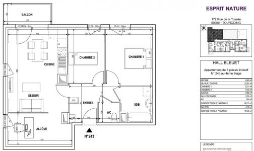 Louer Appartement Tourcoing Nord