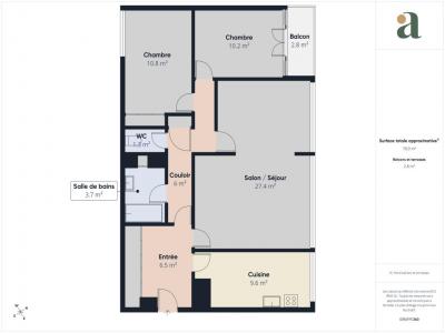For sale Plessis-bouchard 4 rooms 79 m2 Val d'Oise (95130) photo 2