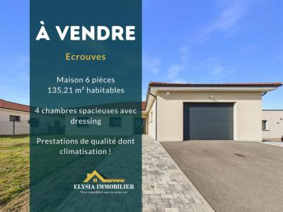 For sale Ecrouves 6 rooms 135 m2 Meurthe et moselle (54200) photo 0