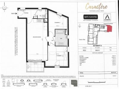 Annonce Location 3 pi�ces Appartement Nantes 44